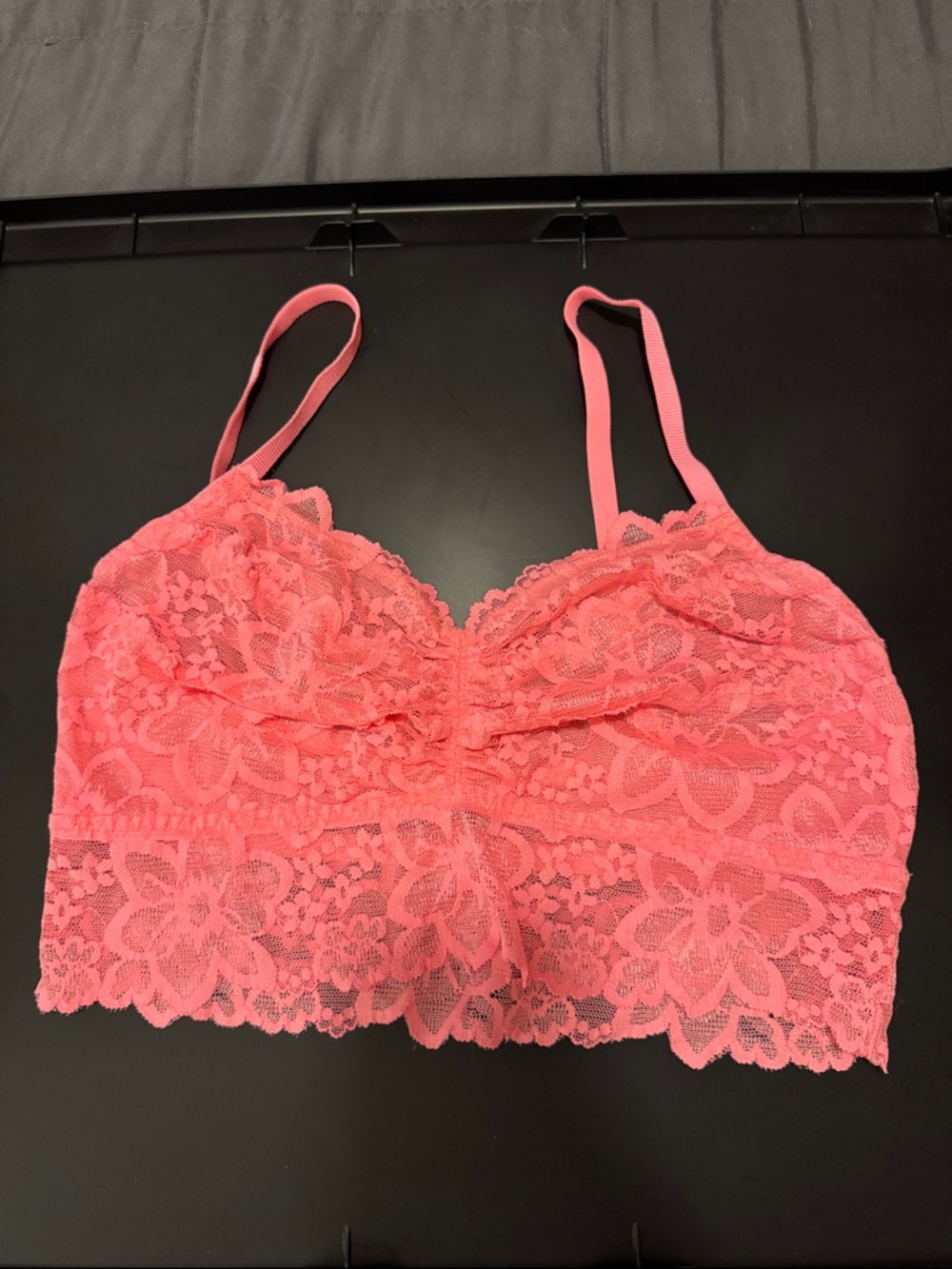 Victoria's Secret Coral Lace Bralette